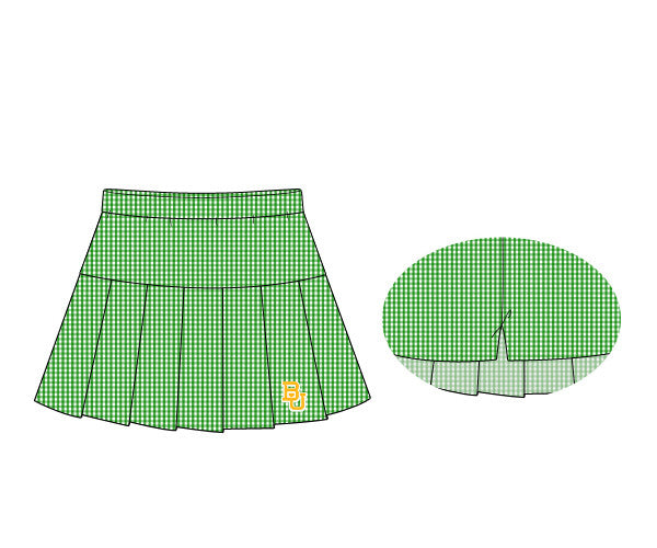 Officially Licensed Knit Baylor Tennis Skirt