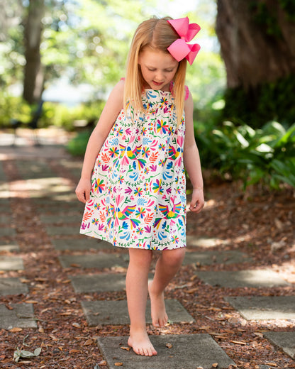 Multicolored Fiesta Dress