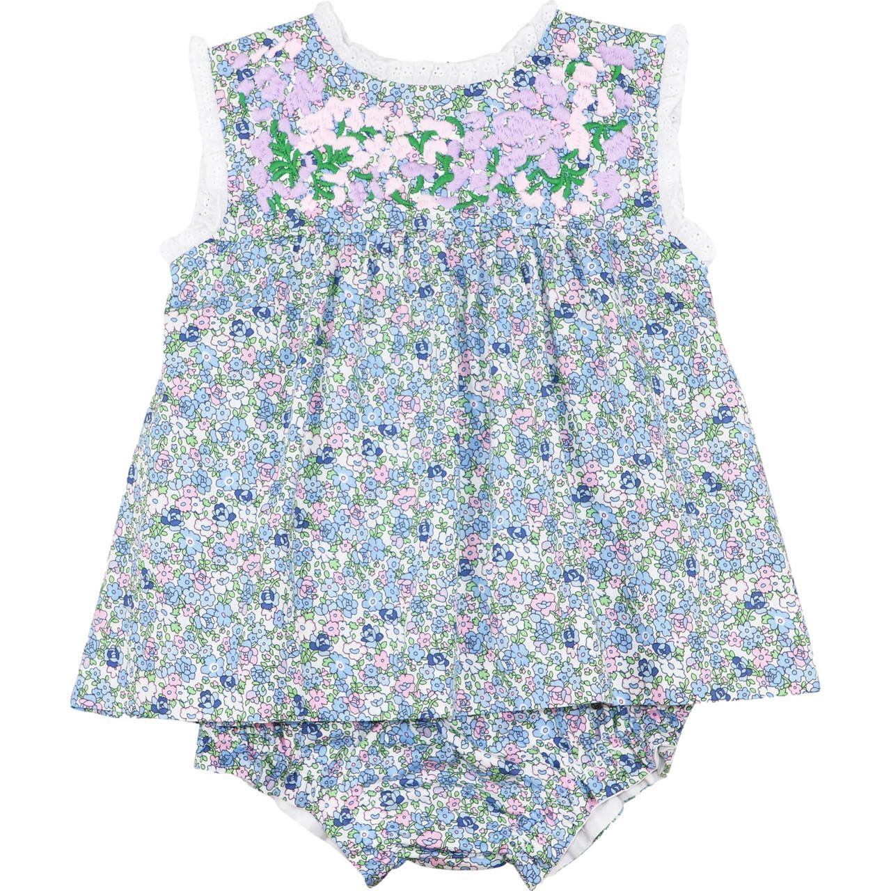 Blue Liberty Fiesta Diaper Set