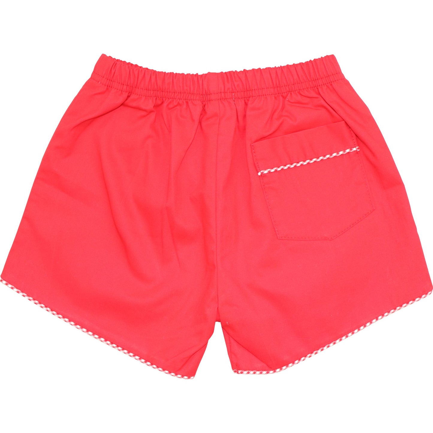 Red Twill Shorts