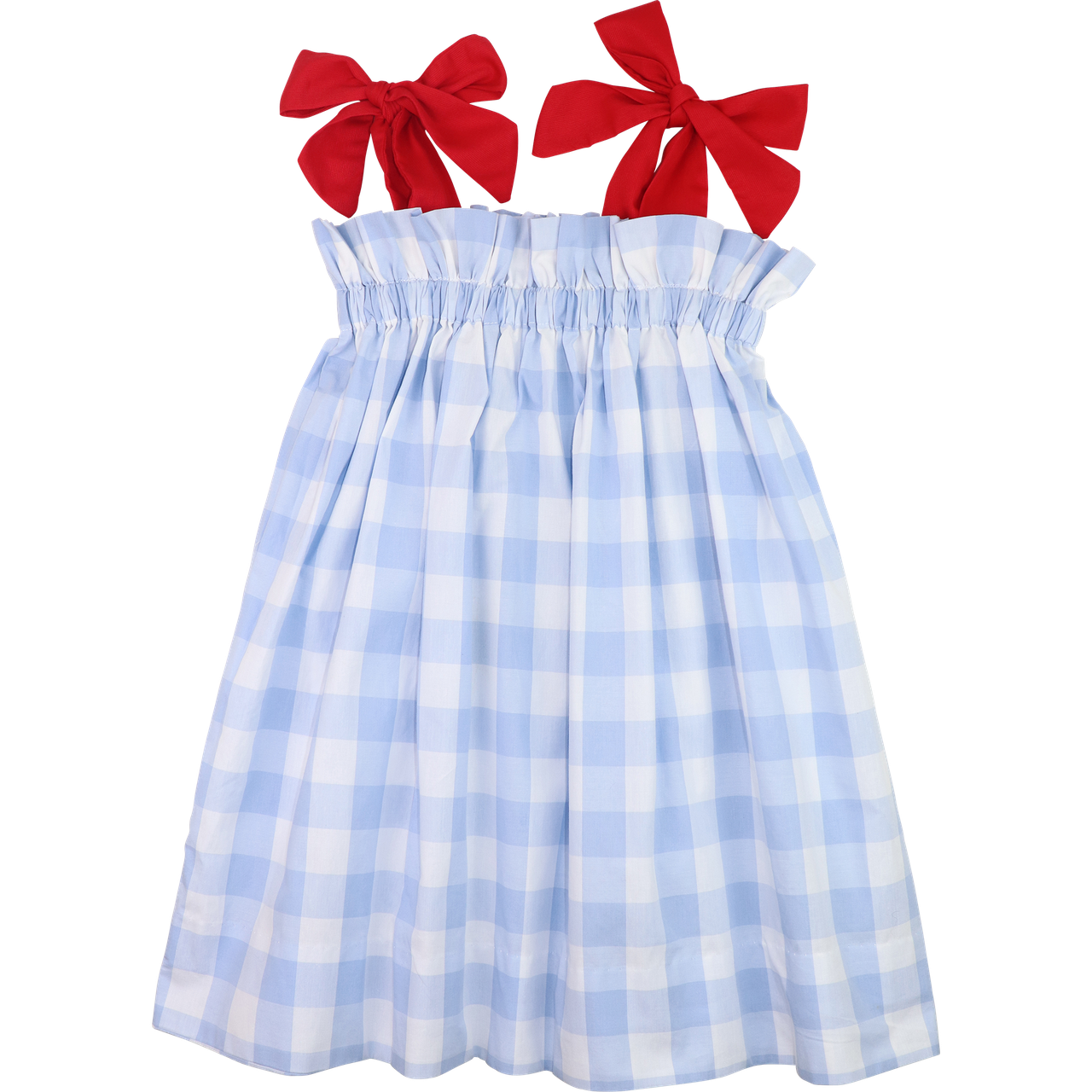 Blue And Red Buffalo Check Dress