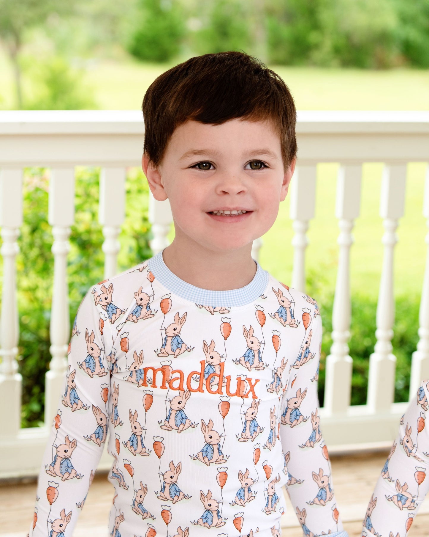 Peter Rabbit And Carrot Ballon Knit Pajamas