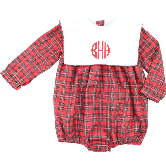 Red Tartan Flannel Bubble