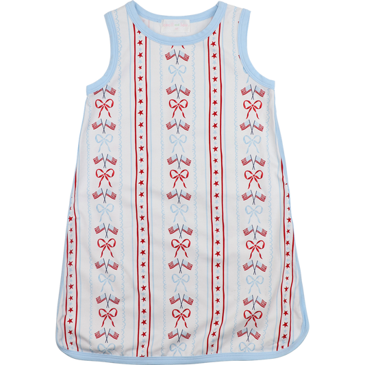 Patriotic Knit Play Dress