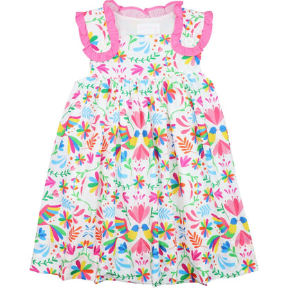 Multicolored Fiesta Dress