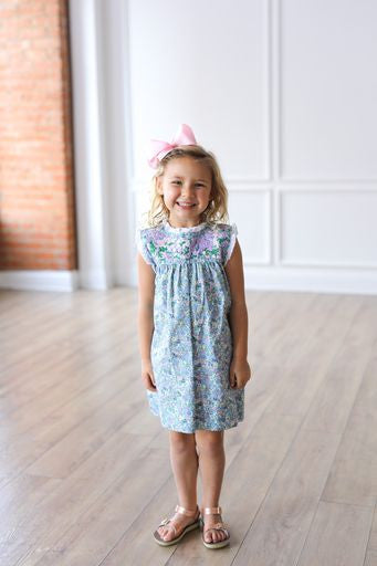 Blue Liberty Fiesta Dress