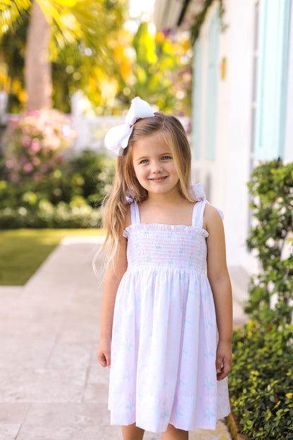 Hydrangea Smocked Dress