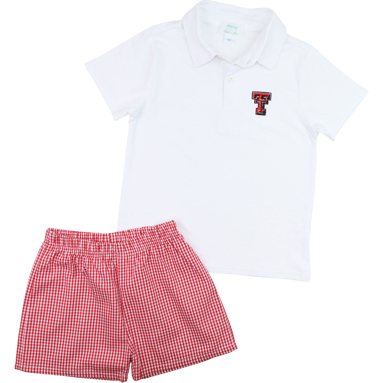 Officially Licensed Texas Tech Polo Short Set