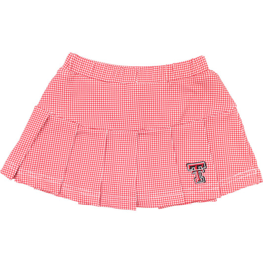 Officially Licensed Knit Texas Tech Tennis Skirt