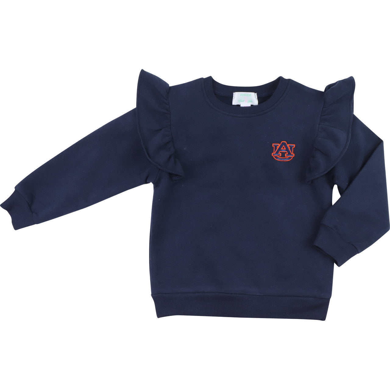 Officially Licensed Auburn Ruffled Sweatshirt