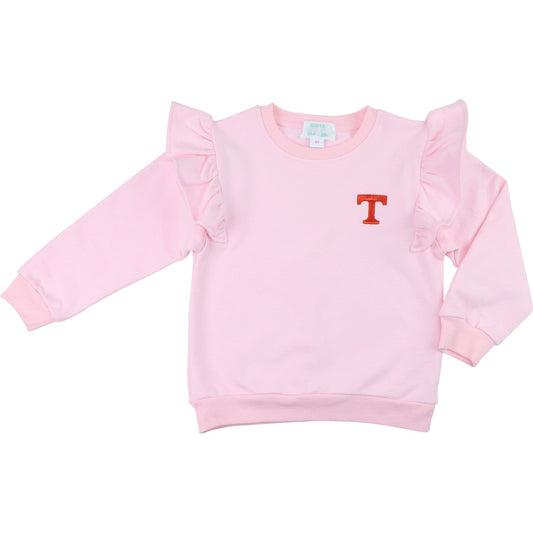 Officially Licensed Tennessee Ruffled Sweatshirt