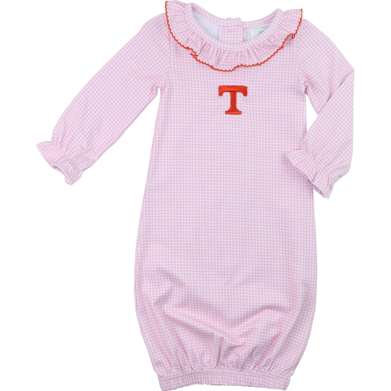 Officially Licensed Knit Tennessee Ruffle Baby Gown