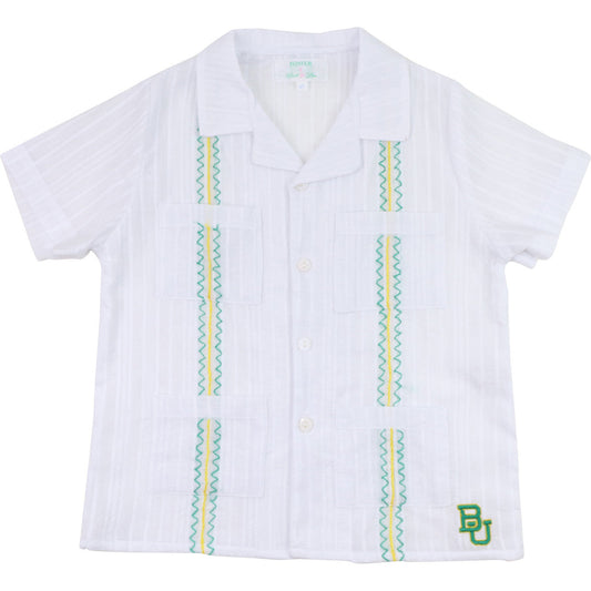 Officially Licensed Baylor Guayabera