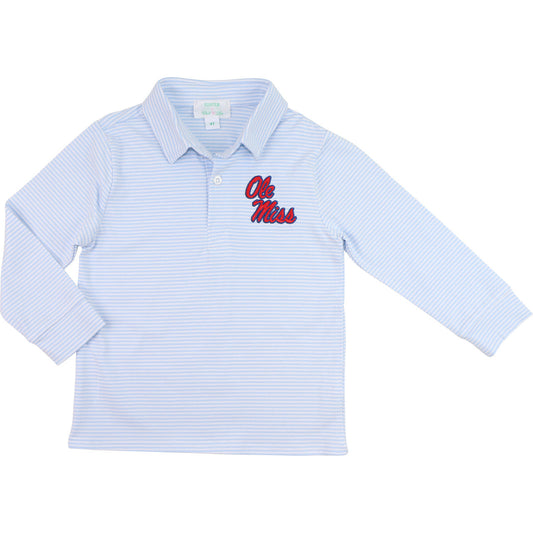 Officially Licensed Knit Ole Miss Polo Shirt