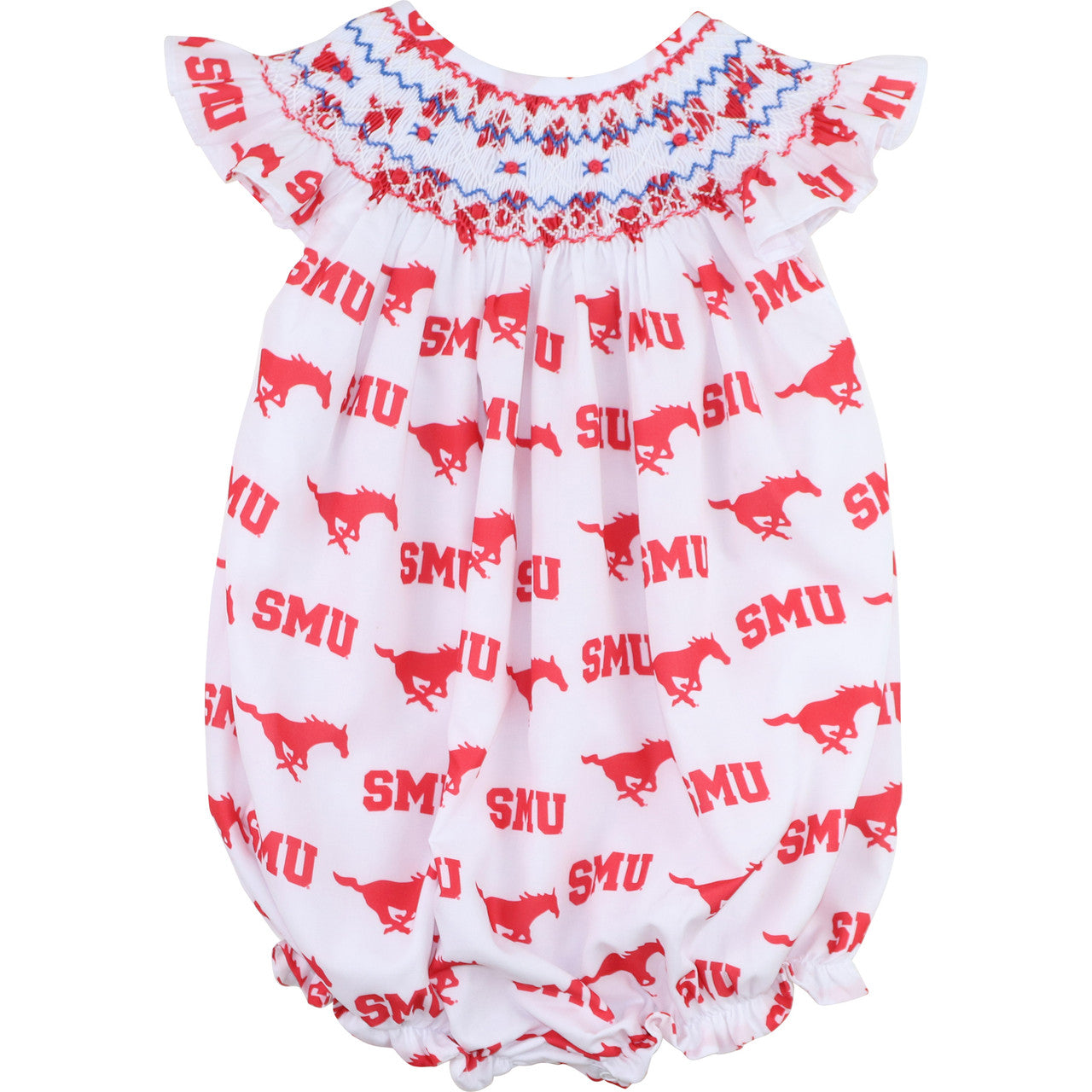 Officially Licensed Smocked SMU Bubble