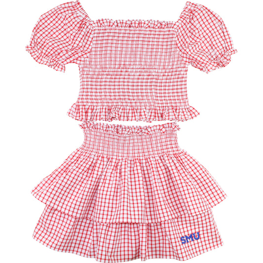 Officially Licensed SMU Skirt Set