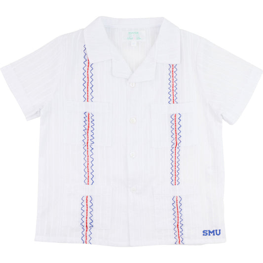 Officially Licensed SMU Guayabera