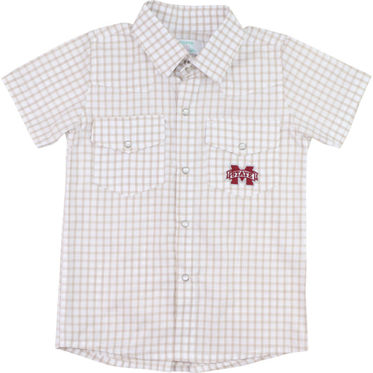 Officially Licensed Mississippi State Pearl Snap Shirt