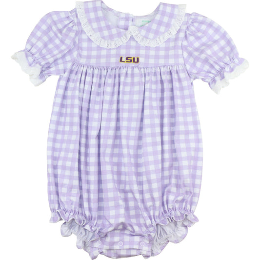 Officially Licensed Knit LSU Girl's Bubble