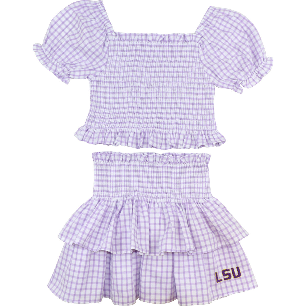 Officially Licensed LSU Skirt Set