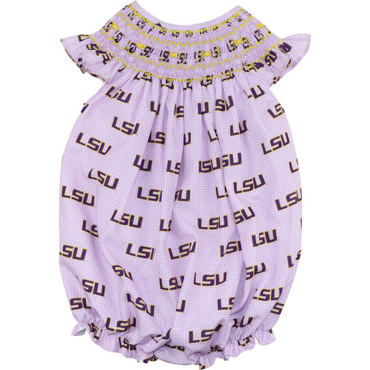 Officially Licensed Smocked LSU Bubble