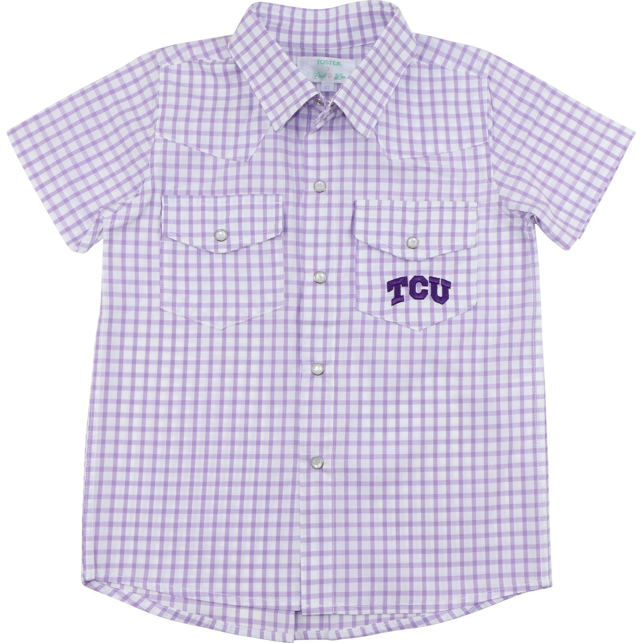 Officially Licensed TCU Pearl Snap Shirt