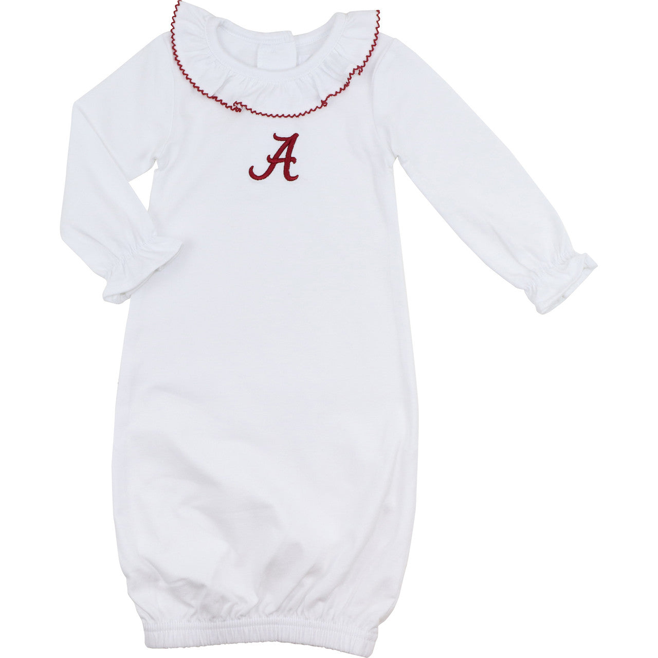 Officially Licensed Knit Ruffled Alabama Baby Gown