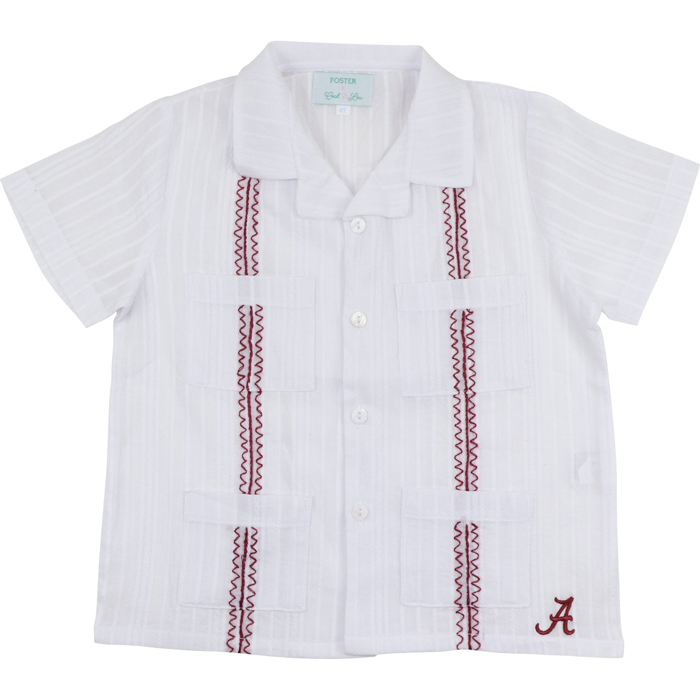 Officially Licensed Alabama Guayabera