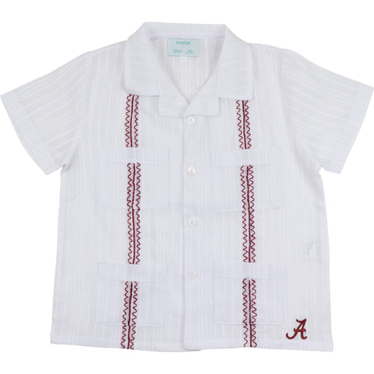 Officially Licensed Alabama Guayabera