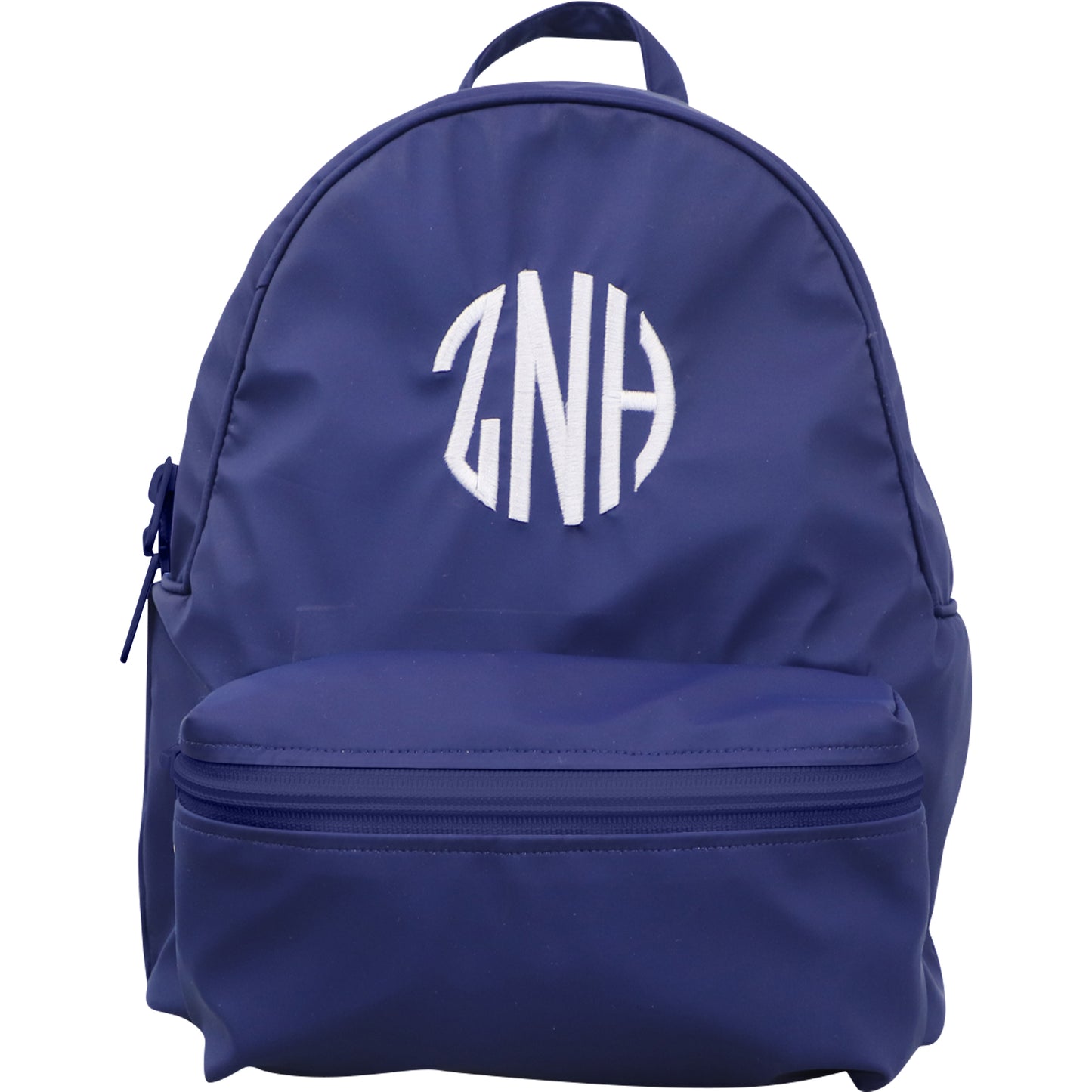 Navy Vinyl Backpack