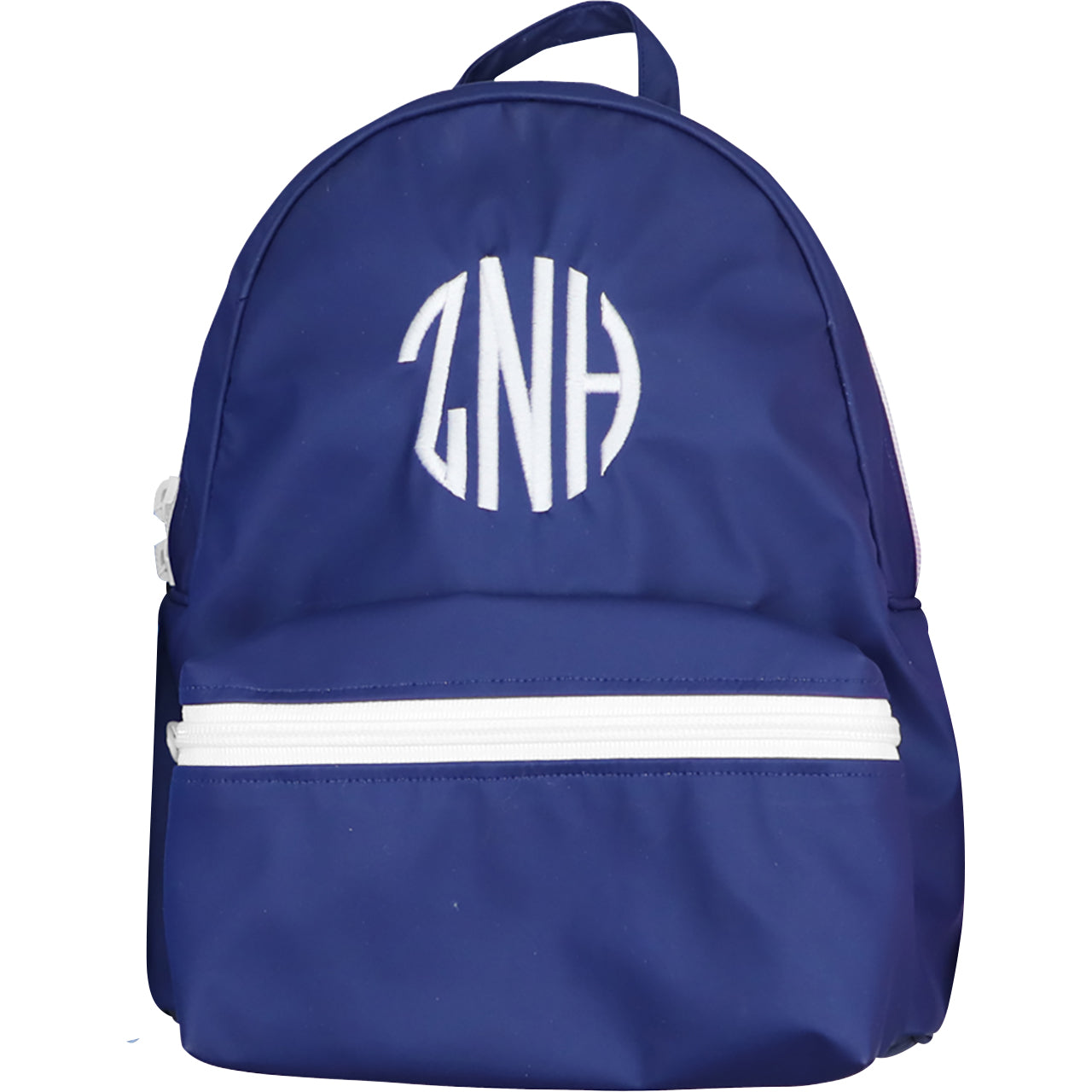 Navy Vinyl Backpack