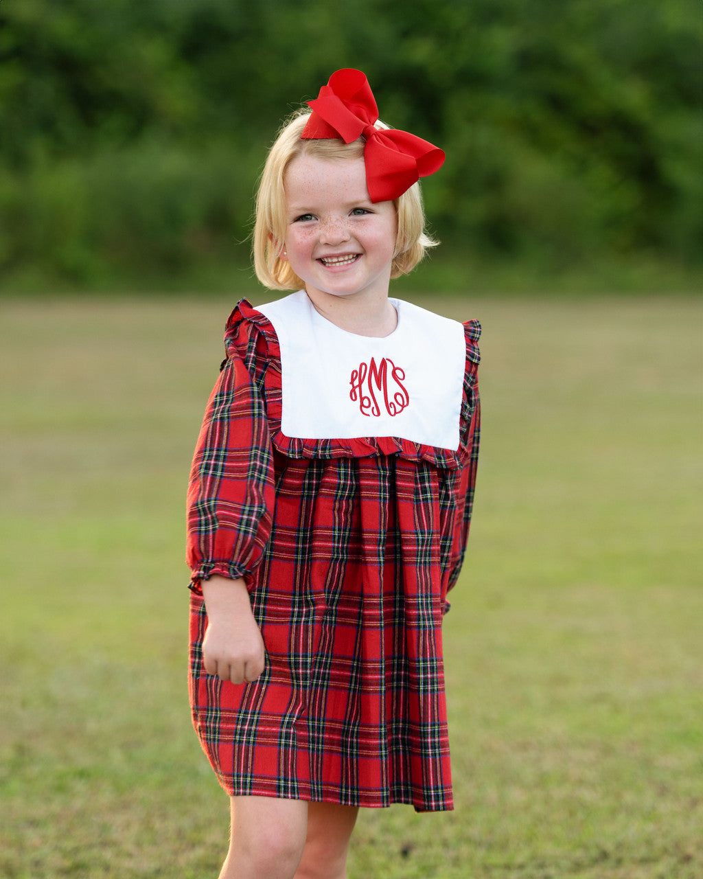 Red Plaid Flannel Dress