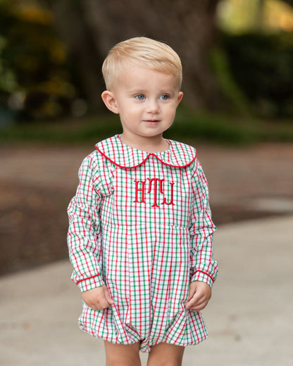 Green And Red Windowpane Bubble