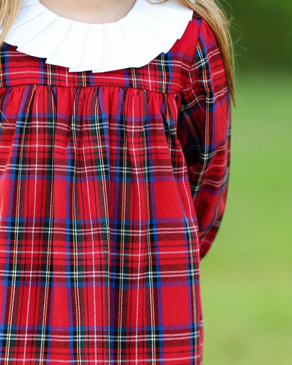 Red Holiday Plaid Dress