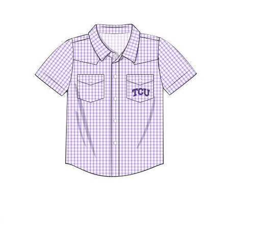 Officially Licensed TCU Pearl Snap Shirt