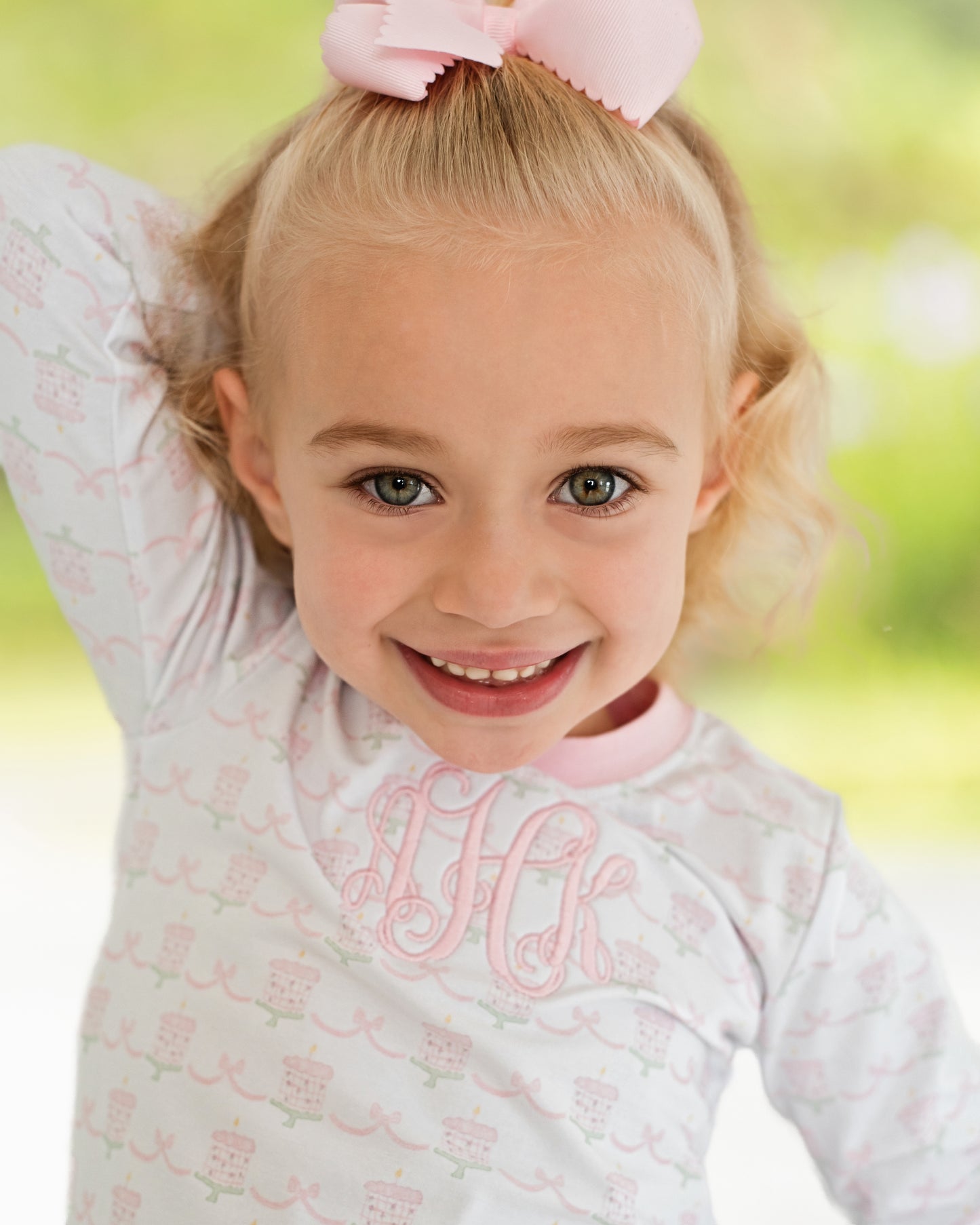 Pink Birthday Cake Knit Pajamas