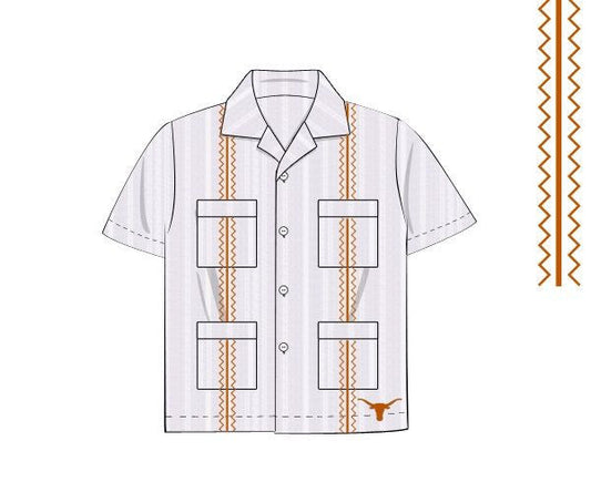 Officially Licensed UT Guayabera