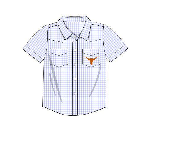 Officially Licensed UT Pearl Snap Shirt