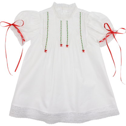 Holiday Embroidered Heirloom Dress