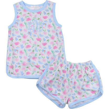 Wildflower Print Knit Play Set