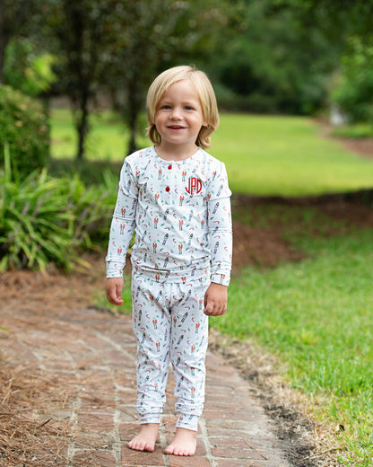 Holiday Toy Soldier Knit Pajamas