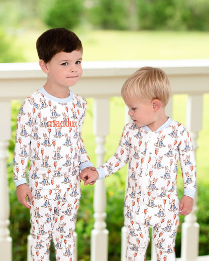 Peter Rabbit And Carrot Ballon Knit Pajamas