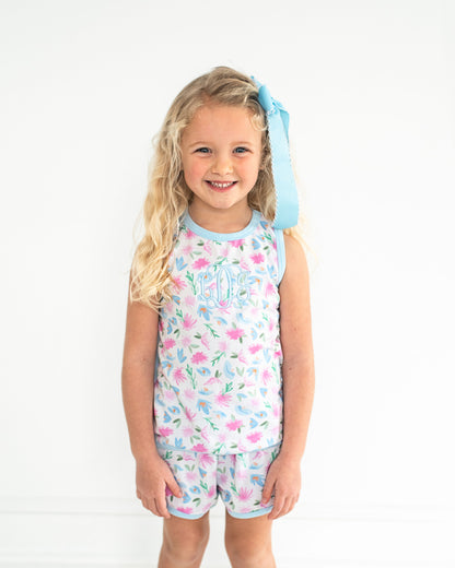 Wildflower Print Knit Play Set