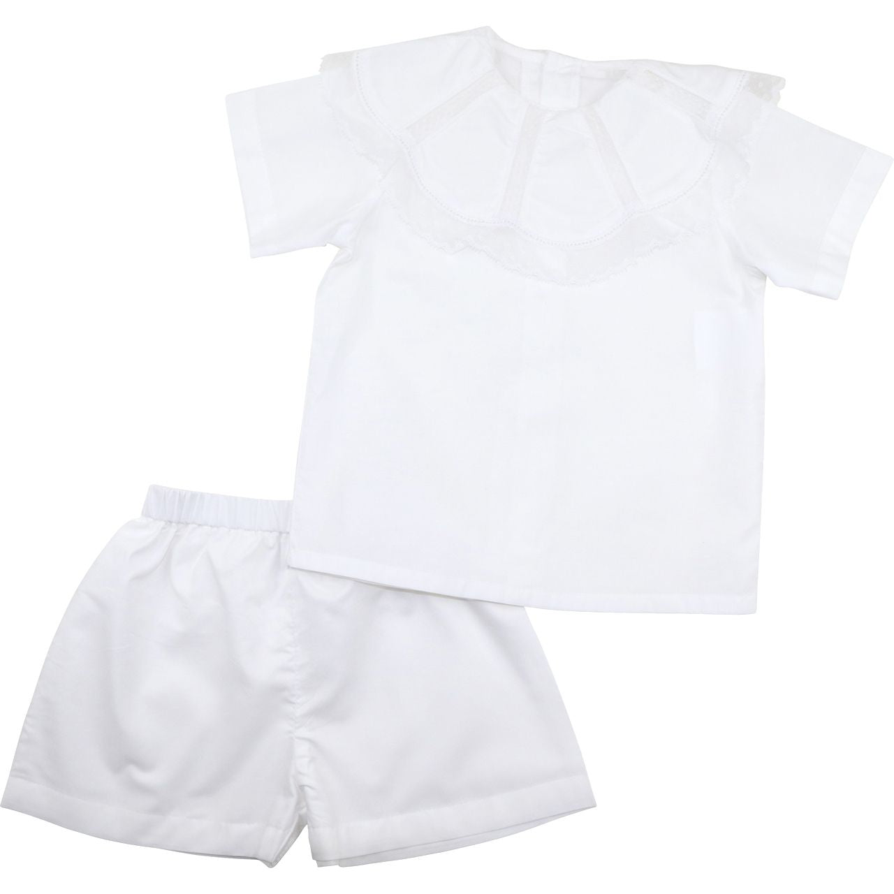 White Heirloom Short Set