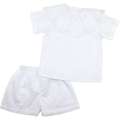 White Heirloom Short Set