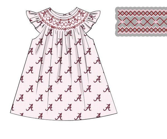 Officially Licensed Smocked Alabama Dress