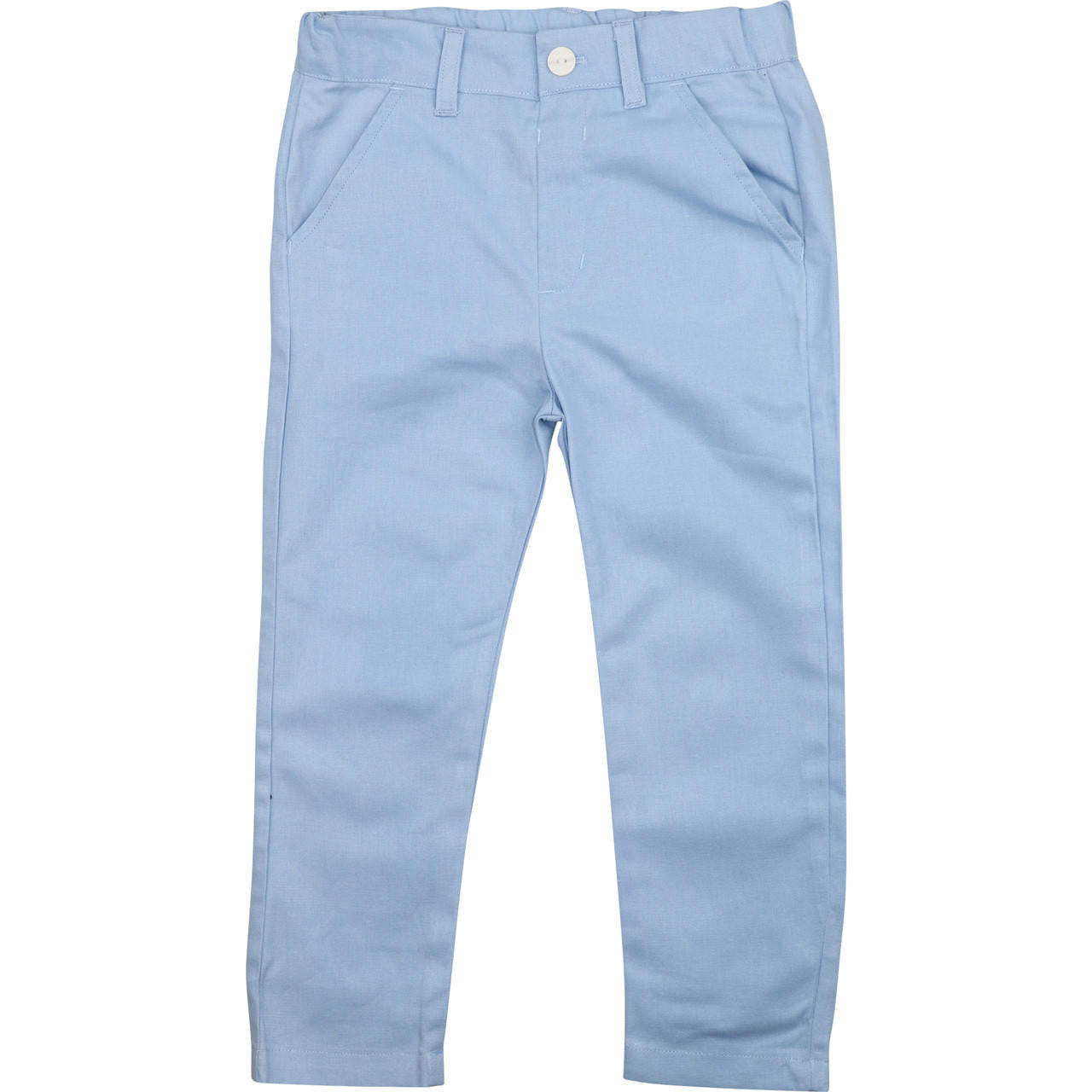 Blue Cotton Twill Pants- Shipping Early October  Cecil and Lou