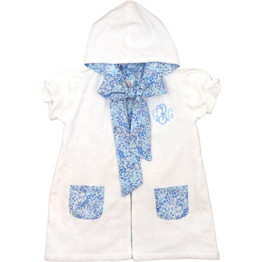 Blue Liberty Terry Coverup  Monogram