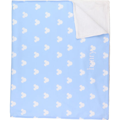 Blue Mouse Ears Beach Towel  Monogram - Cecil and Lou