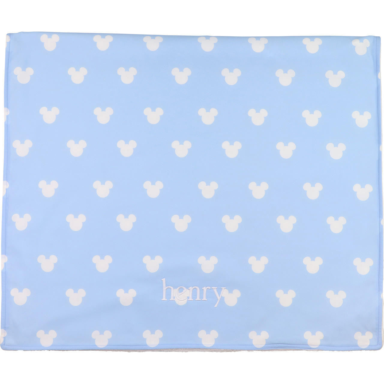 Blue Mouse Ears Beach Towel  Monogram - Cecil and Lou